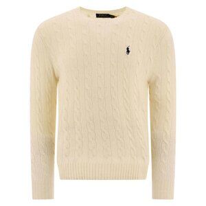 Polo Ralph Lauren Wool And Cashmere Crewneck Sweater With Logo Tag Size XL Men